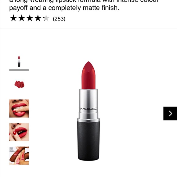 MAC RUBY WOO LIPSTICK NEW - Picture 2 of 8